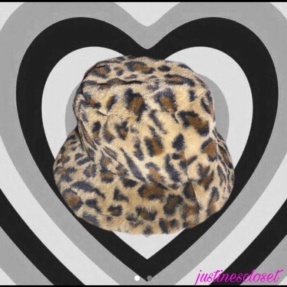 Leopard Print Bucket Hat